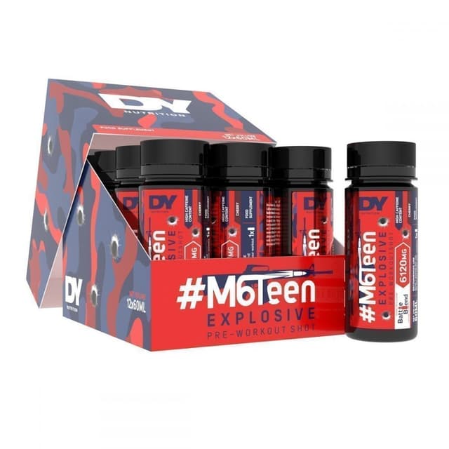 Dorian Yates #M6Teen Explosive Pre-Workout Shot