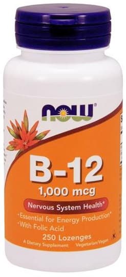 NOW Foods Vitamin B-12 with Folic Acid