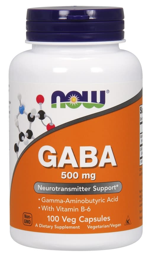 NOW Foods GABA with Vitamin B6