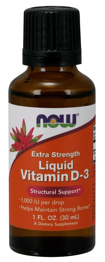 NOW Foods Vitamin D-3 Liquid