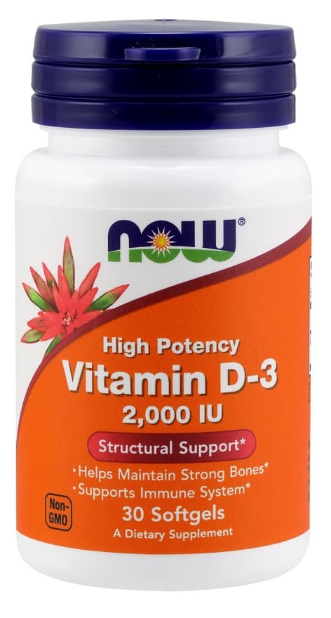 NOW Foods Vitamin D-3