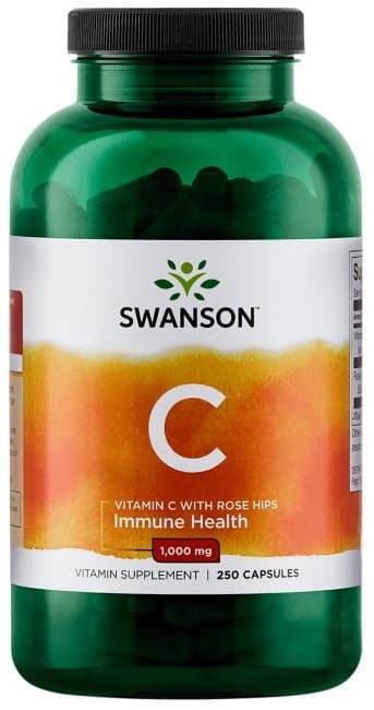 Swanson Vitamin C with Rose Hips Extract