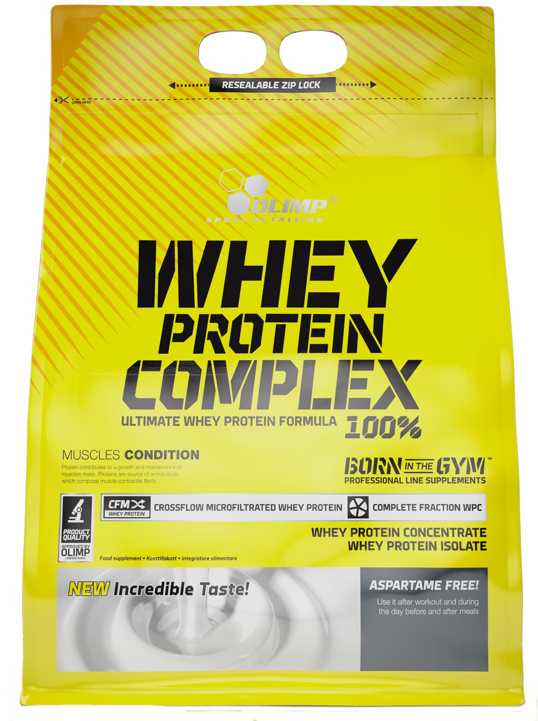 Olimp Nutrition Whey Protein Complex 100%, Double Chocolate - 2270 grams