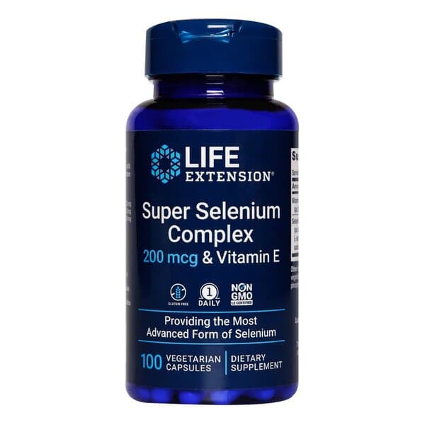 Life Extension Super Selenium Complex & Vitamin E - 100 vcaps