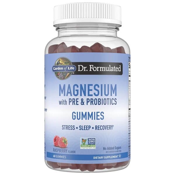 Garden of Life Dr. Formulated Magnesium with Pre & Probiotics Gummies
