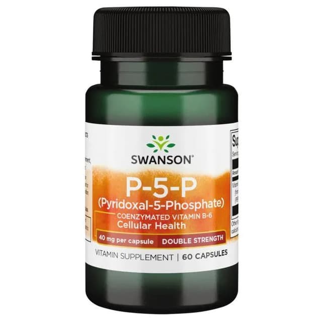Swanson P-5-P (Pyridoxal-5-Phosphate) Coenzymated Vitamin B6