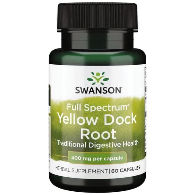 Swanson Full Spectrum Yellow Dock Root