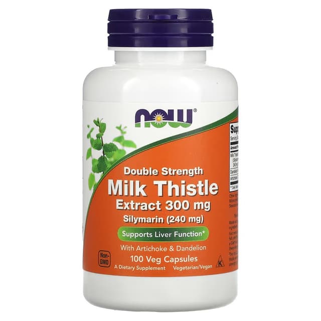 NOW Foods Milk Thistle Extract with Artichoke & Dandelion