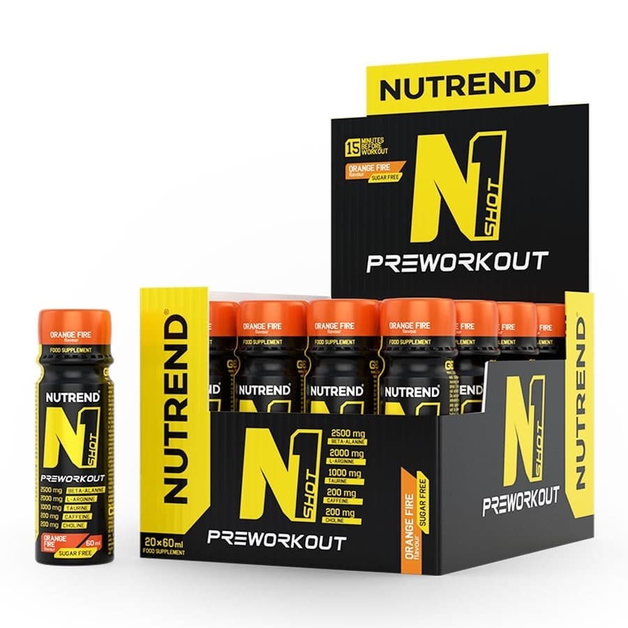 Nutrend N1 Shot, Orange Fire - 20 x 60 ml.