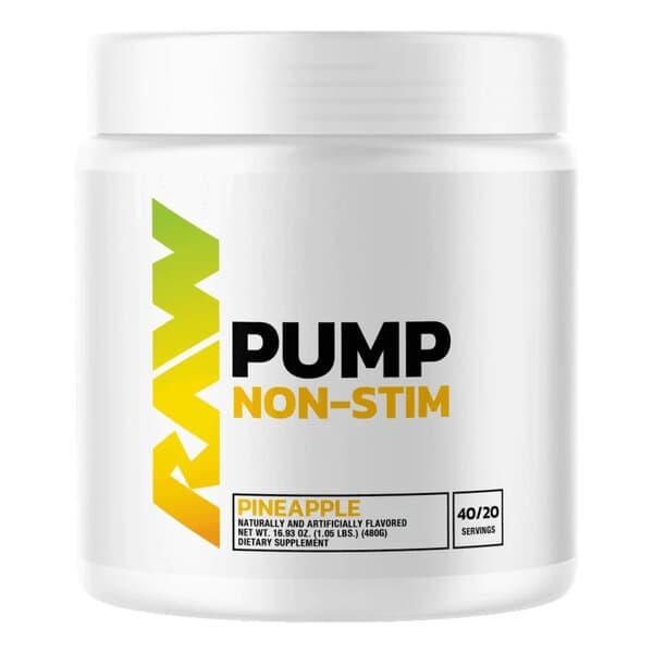Raw Nutrition Pump Non-Stim