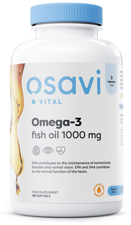 Osavi Omega-3 Fish Oil Molecularly Distilled