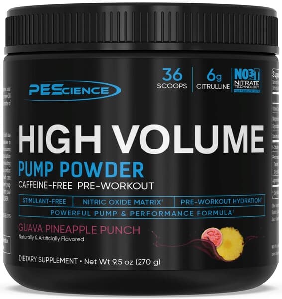 PEScience High Volume (New Formula), Guava Pineapple Punch - 270 grams