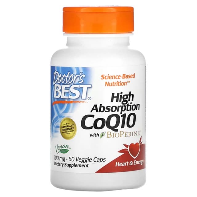 Doctor's Best High Absorption CoQ10 with BioPerine