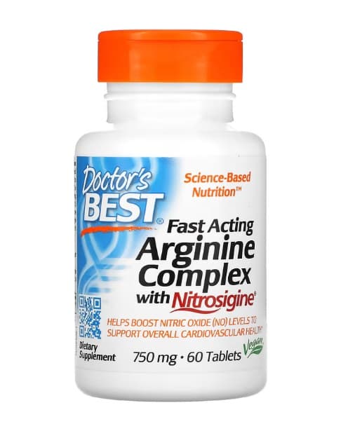 Doctor's Best Fast Acting Arginine Complex with Nitrosigine