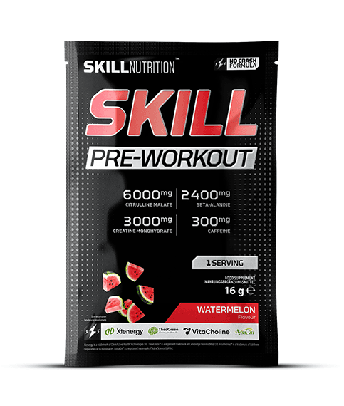 Skill Nutrition Skill Pre-Workout, Watermelon - 16 grams (1 serving)