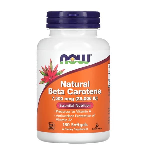 NOW Foods Beta Carotene Natural