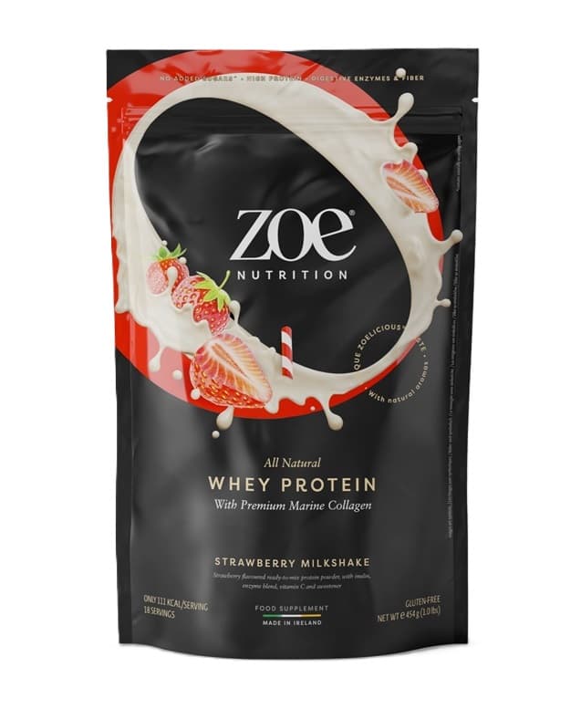 ZOE Nutrition Whey Protein with Premium Marine Collagen
