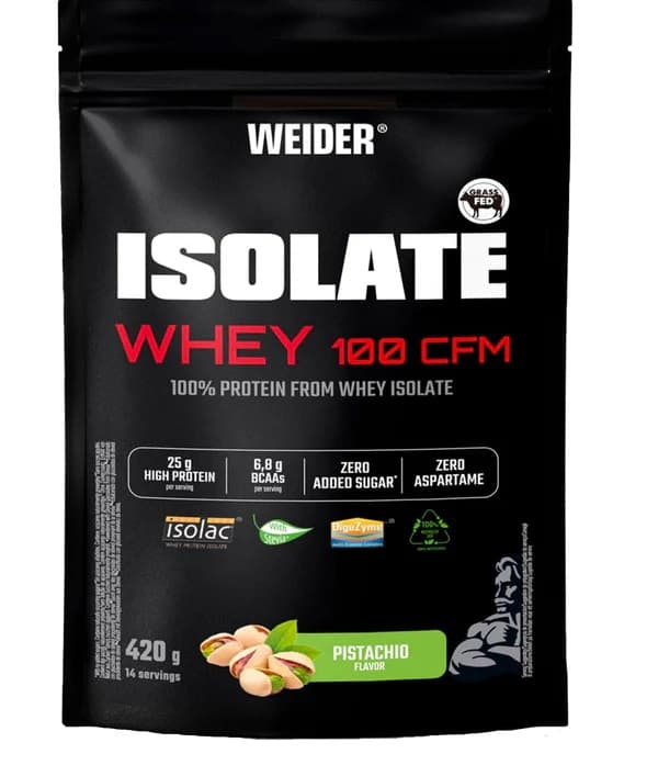 Weider Isolate Whey 100 CFM, Pistachio - 420 grams
