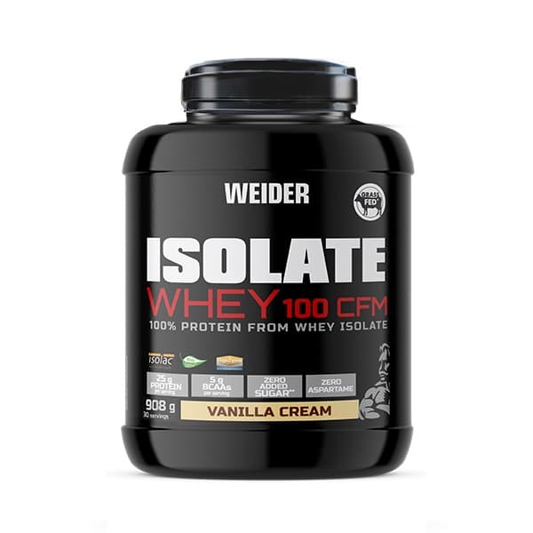 Weider Isolate Whey 100 CFM, Vanilla Cream - 908 grams