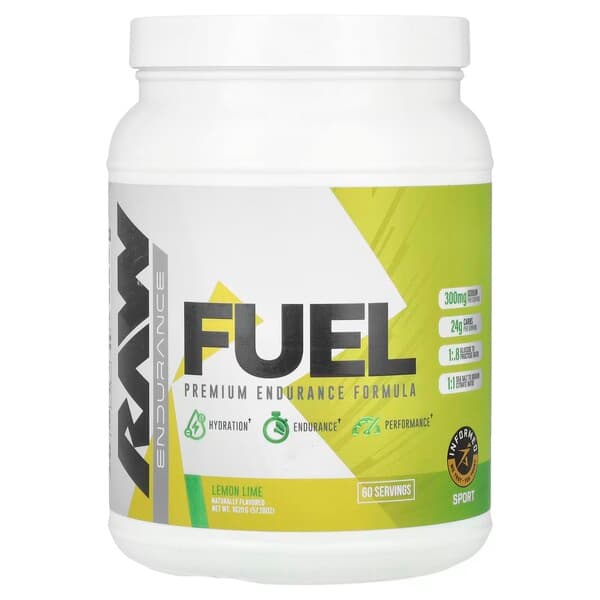 Raw Nutrition Raw Fuel, Lemon Lime - 1620 grams