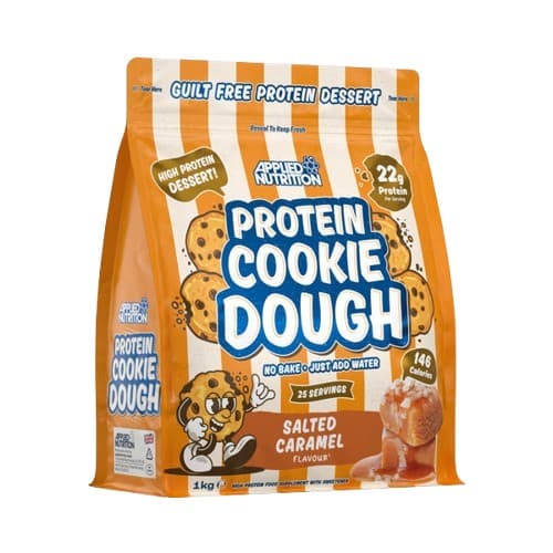 Applied Nutrition Protein Cookie Dough Dessert, Salted Caramel - 1000 grams