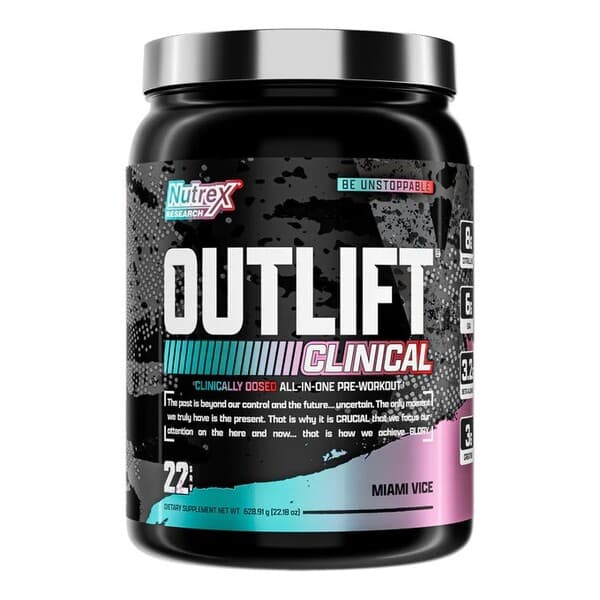 Nutrex OutLift Clinical, Miami Vice - 628 grams