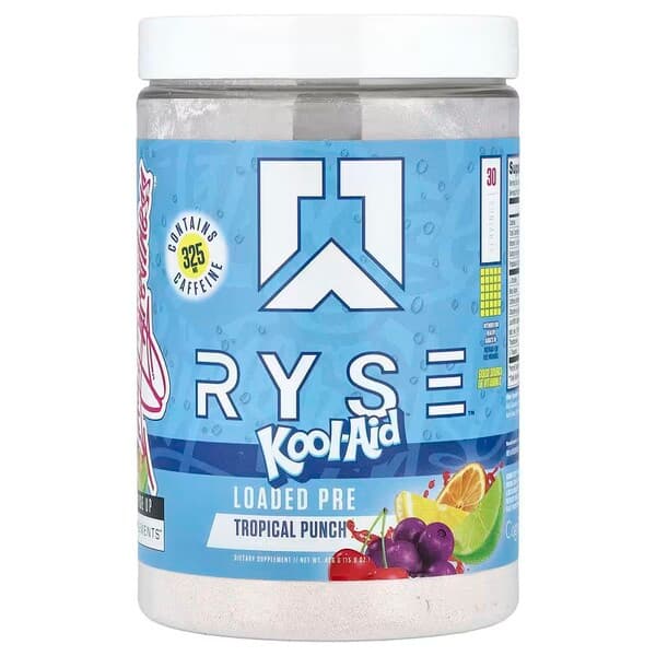 RYSE Loaded Pre, Kool-Aid Tropical Punch - 426 grams