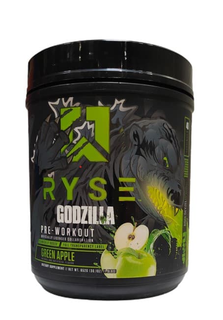 RYSE Godzilla Pre-Workout, Green Apple - 852 grams
