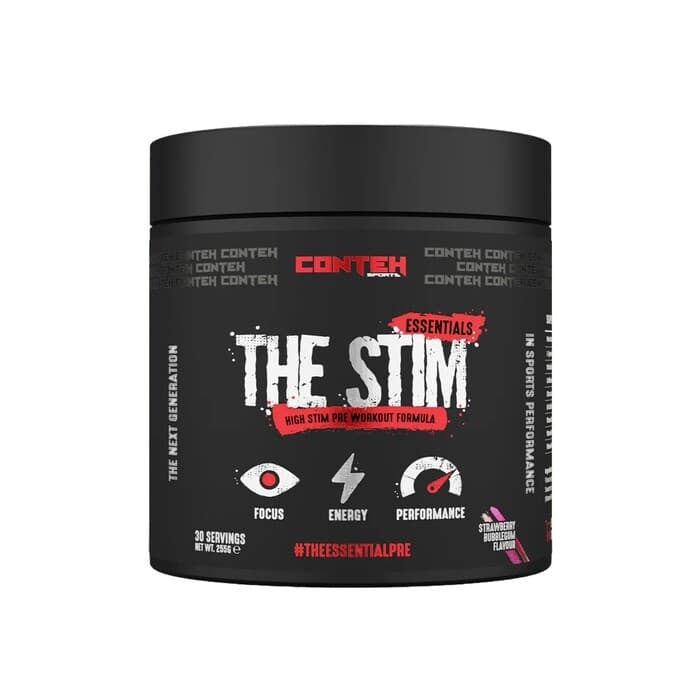 Conteh Sports The Stim Pre-Workout, Strawberry Bubblegum - 255 grams