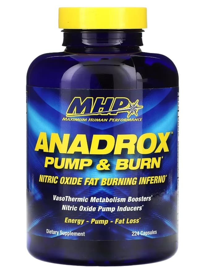 MHP Anadrox Pump & Burn - 112 caps