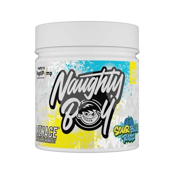 Naughty Boy Menace V2, Sour Blue Razz - 420 grams