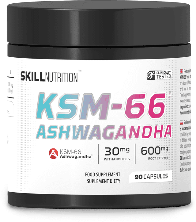 Skill Nutrition KSM-66 Ashwagandha - 90 vegan caps