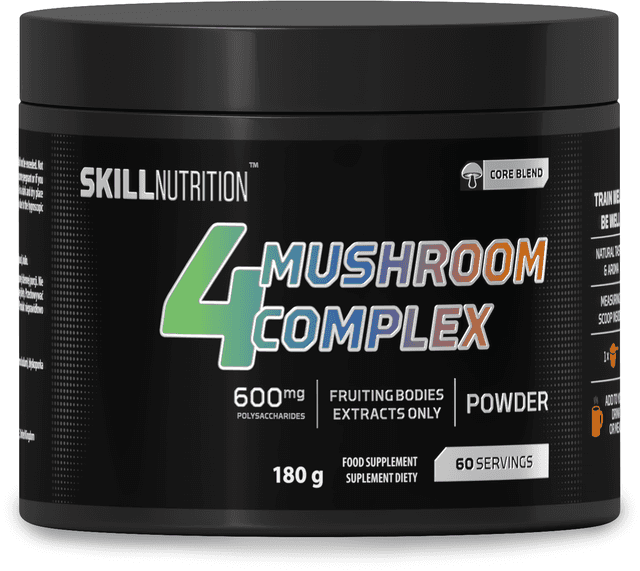 Skill Nutrition 4 Mushroom Complex - 180 grams