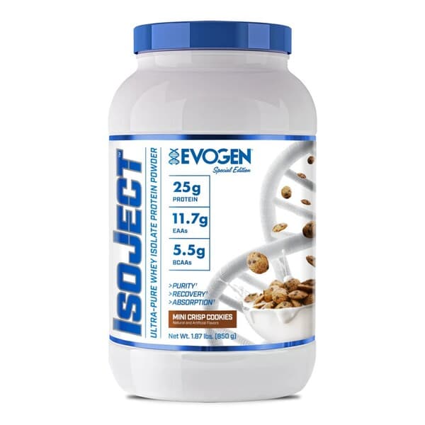 Evogen IsoJect, Mini Crips Cookies - 850 grams