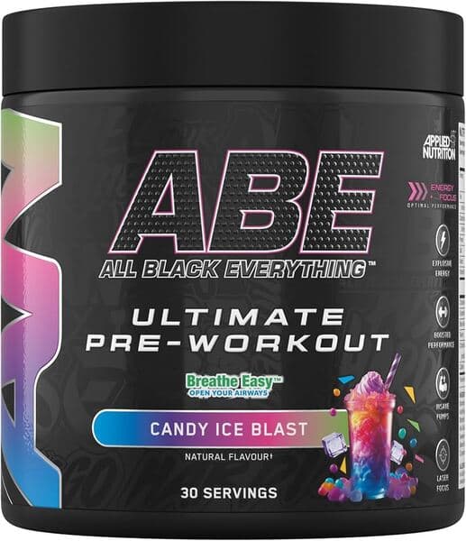 Applied Nutrition ABE - All Black Everything, Candy Ice Blast - 375 grams