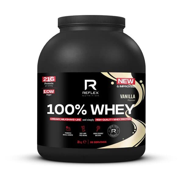 Reflex Nutrition 100% Whey, Vanilla - 2000 grams