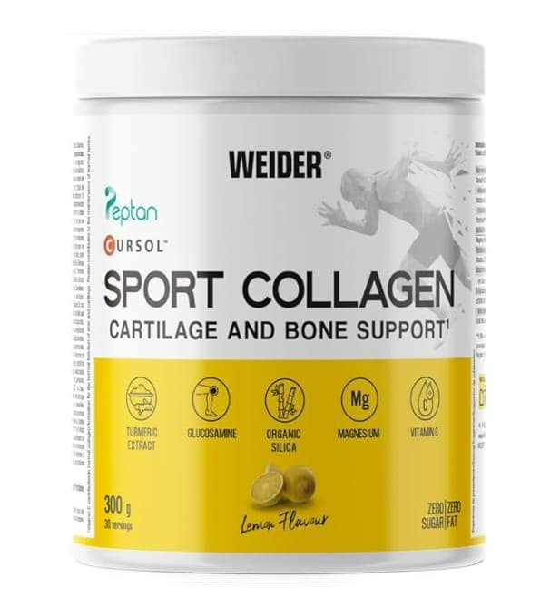 Weider Sport Collagen, Lemon - 300 grams