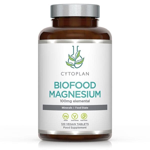 Cytoplan Biofood Magnesium - 120 vegan tabs