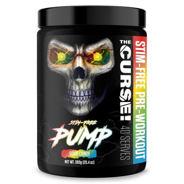 JNX Sports The Curse! Stim-Free Pump, Sour Candy - 580 grams