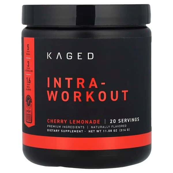Kaged Muscle Intra-Workout, Cherry Lemonade - 314 grams