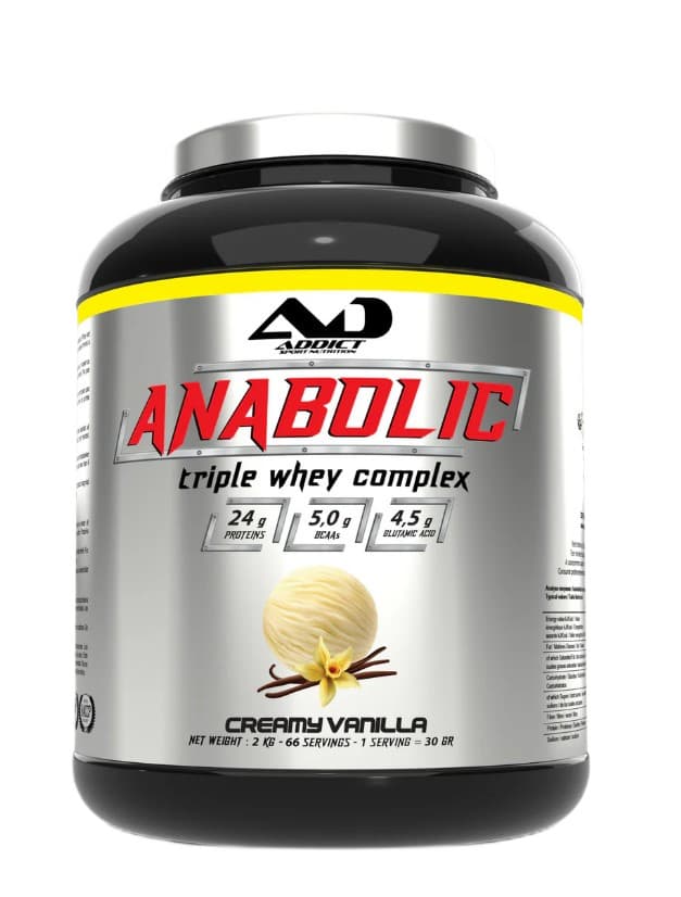 Addict Sport Nutrition Anabolic Triple Whey Complex