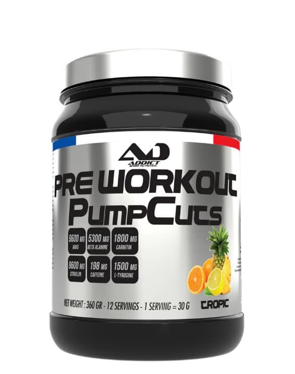 Addict Sport Nutrition Pre Workout Pump Cuts