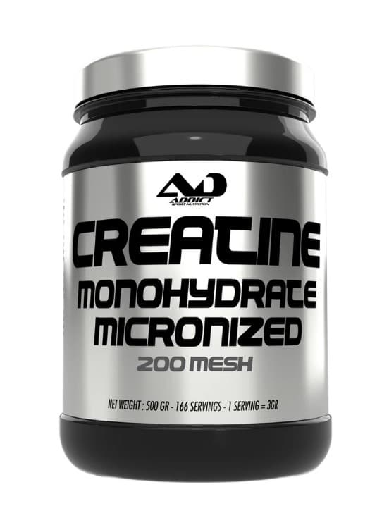 Addict Sport Nutrition Creatine Monohydrate Micronized 200 Mesh - 500 grams