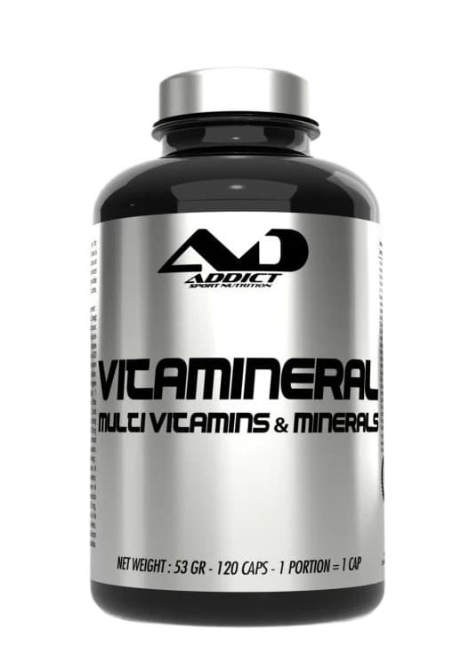 Addict Sport Nutrition Vitamineral - 120 caps