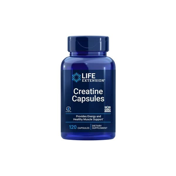 Life Extension Creatine Capsules - 120 caps