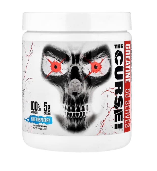 JNX Sports The Curse! Creatine, Blue Raspberry - 350 grams