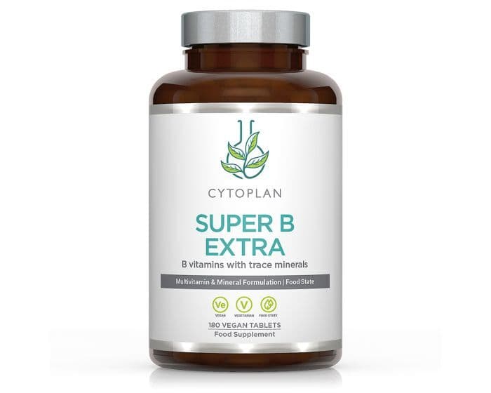 Cytoplan Super B Extra - 180 vegan tabs