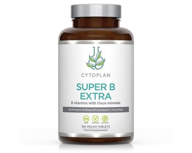 Cytoplan Super B Extra - 180 vegan tabs