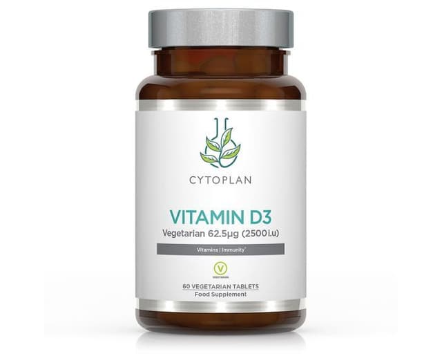 Cytoplan Vitamin D3 - 60 veg tablets