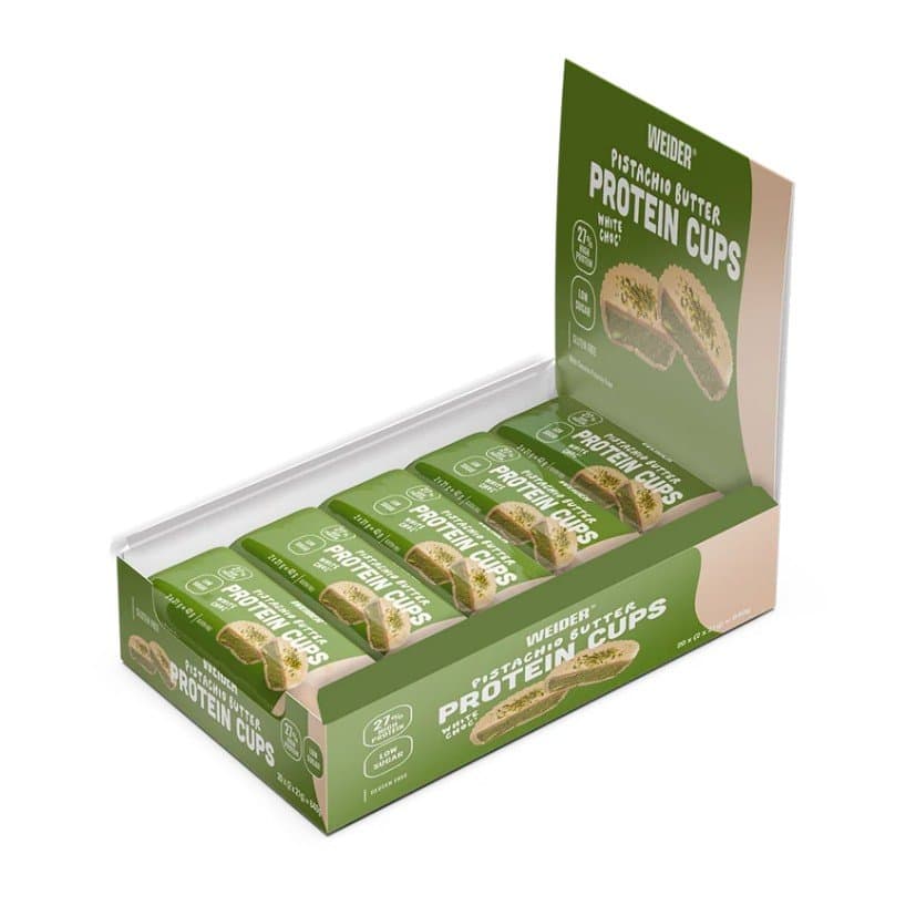 Weider Protein Cups, Pistachio Butter - 20 x 42g